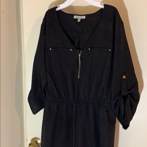Black mini dress Speed Control New York Size 2x